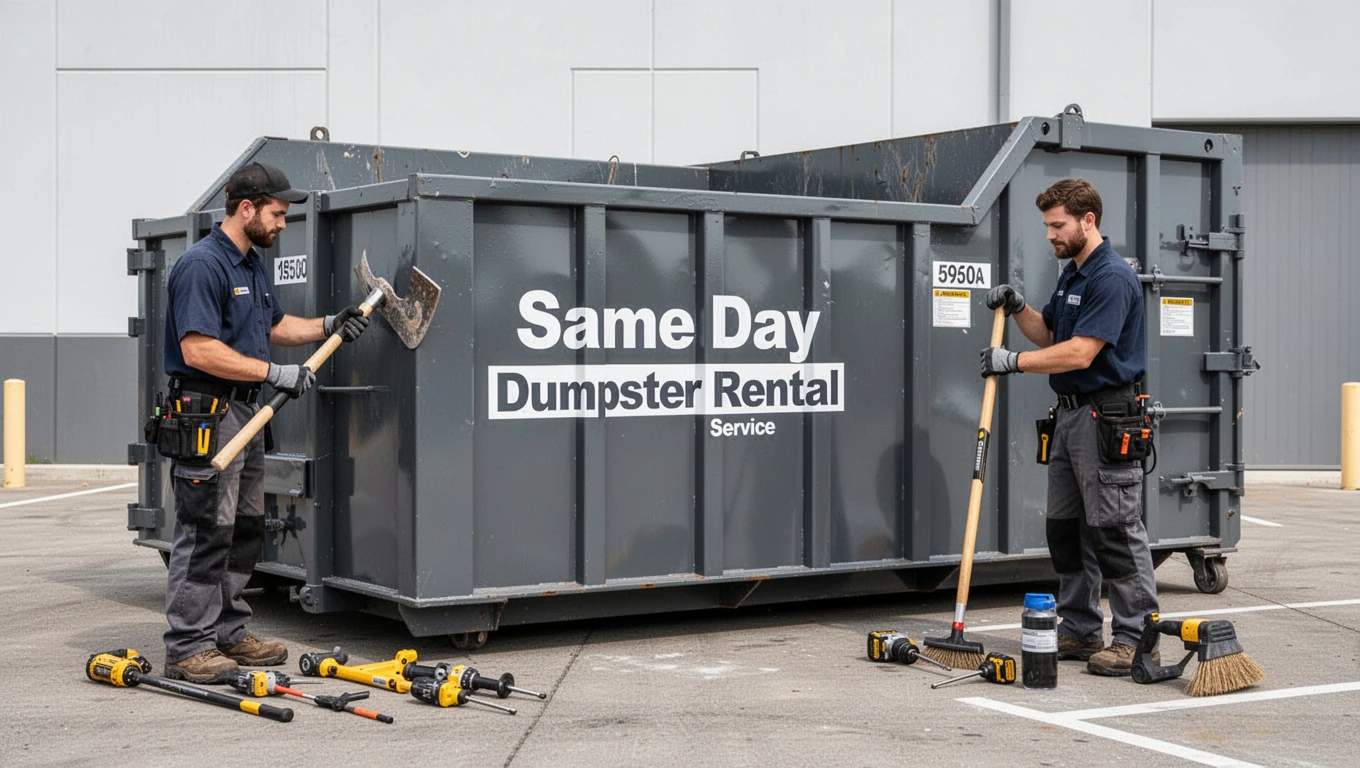 Same Day Dumpster Rental