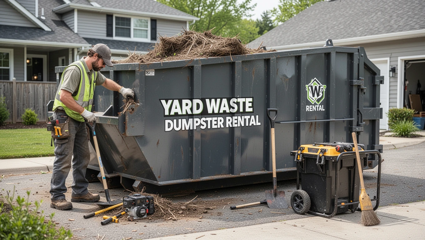 Yard Waste Dumpster Rental